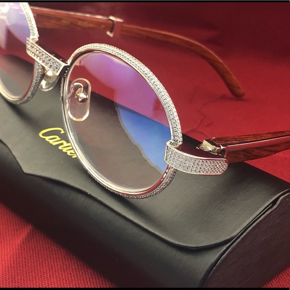 platinum cartier glasses